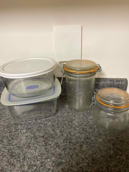 Photo of free Various glass containers (Crownsville/Gambrills/Crofton) #1