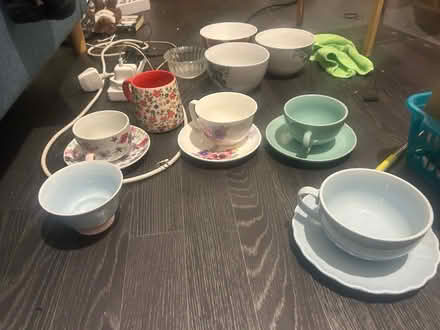 Photo of free Cup saucer sets & bowls (wembley HA9) #1