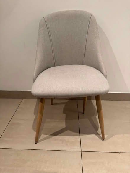 Photo of free Grey fabric chair (Roath Lake CF23) #4