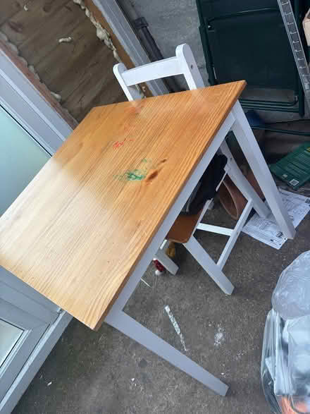 Photo of free Table and two chair (Derby) #1