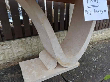 Photo of free Tall table (Ecclesfield S5) #3
