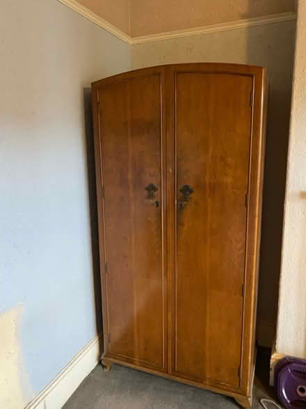 Photo of free Victorian antique wardrobe (L17 Sefton Park area) #1