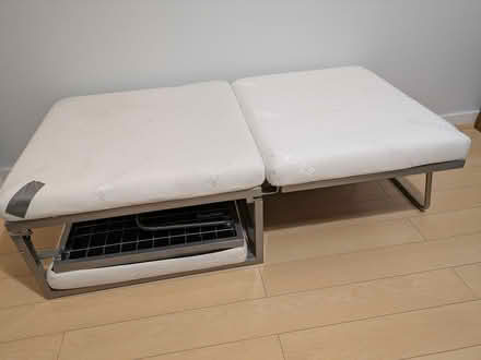 Photo of free convertible footstool/single bed (Chelsea) #3