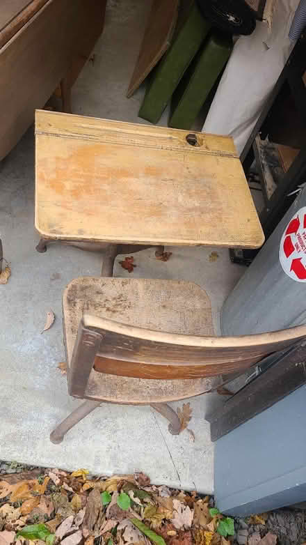 Photo of free Schoolhouse desk (Ulster County) #1