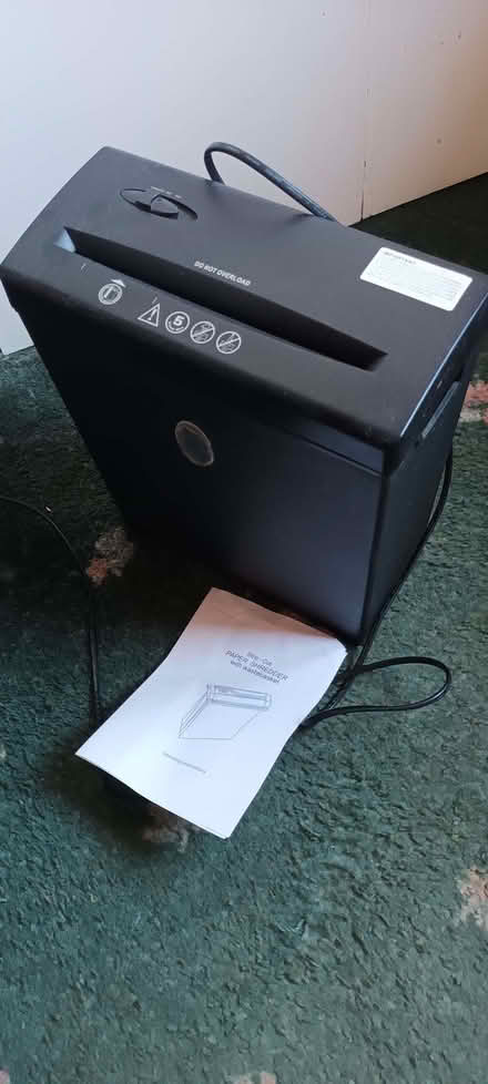 Photo of free paper shredder (Higher Brixham TQ5) #1