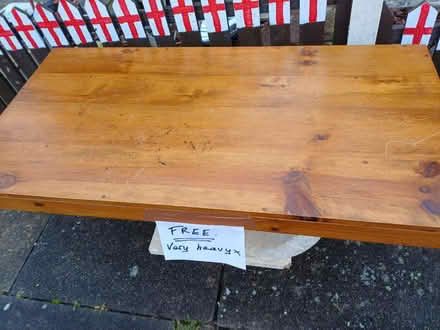 Photo of free Tall table (Ecclesfield S5) #2