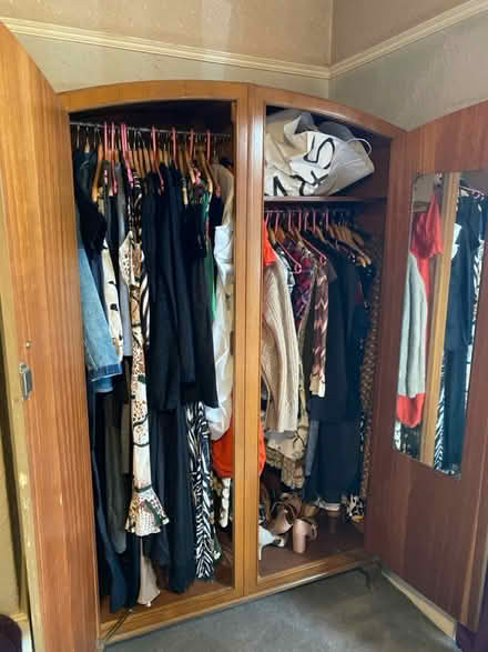 Photo of free Victorian wardrobe (L17 Sefton Park area) #2