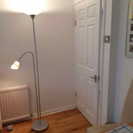 Photo of free Silver floor lamp (Woolton L25) #2