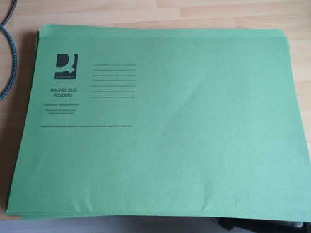 Photo of free Foolscap Square Cut Folders (40) (Havant PO9) #1