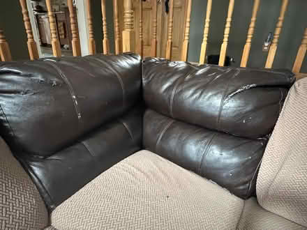 Photo of free Sectional Couch (Near the center of Millbury) #3