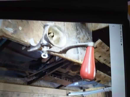 Photo of free vintage mincer - clamp on table sort (The Rock TF3) #2
