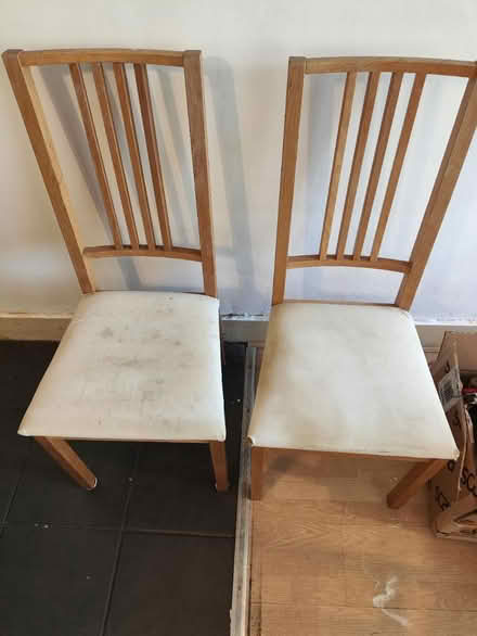 Photo of free Pair of dining chairs (Crystal Palace/Thornton Heath) #2