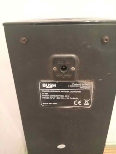Photo of free Bush tower Bluetooth speaker (Upper Sydenham SE26) #2