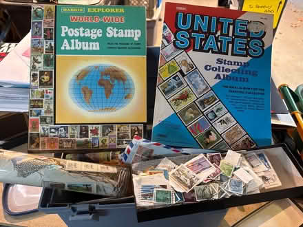 Photo of free Stamp collection 70/80s US & World (Quaker valley area) #2