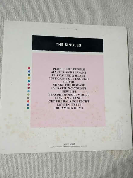 Photo of free Depeche Mode Vinyl (Meanwood, LS7) #3