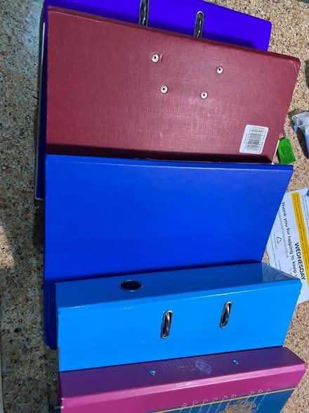 Photo of free A4 ring binder folders (Kenilworth CV8) #2