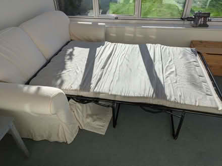 Photo of free Sofa bed - washable and removable covers (Market Deeping) #3