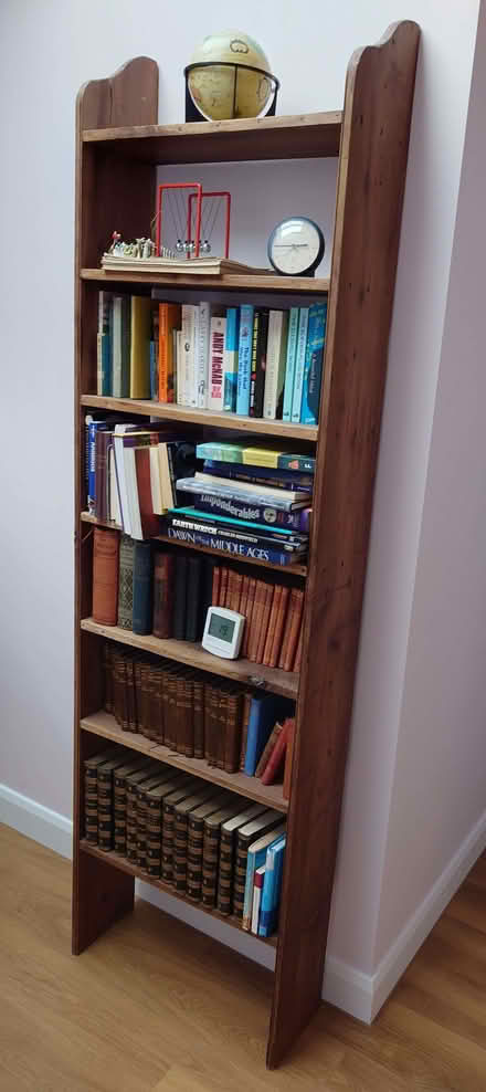 Photo of free antique pine (?) bookshelves (Caterham CR3) #1