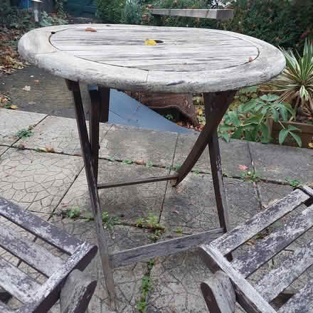 Photo of free Garden bistro table & chairs (Jesmond Park East NE7) #3