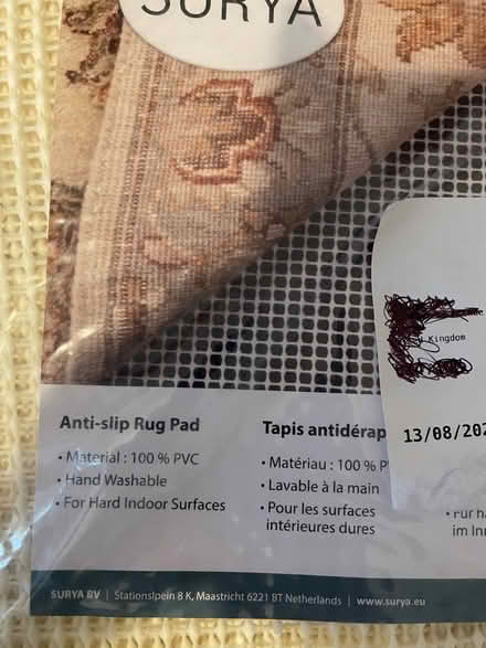 Photo of free Anti slip rug pad. (Oxford OX4) #2