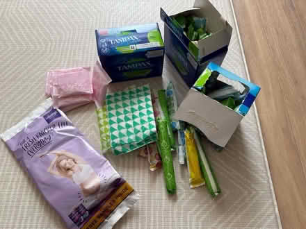 Photo of free New tampons and some sanitary pads (Kingston KT5 8) #1