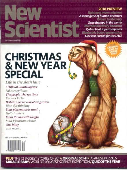 Photo of free New Scientist magazines 2017 back issues (HA8) #1
