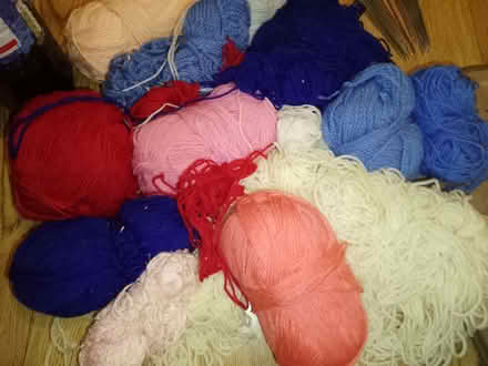 Photo of free Wool knitting needles and book (Chalfont St Giles HP8) #1