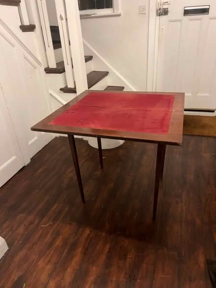 Photo of free Old card table (Hove BN3) #2