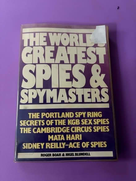 Photo of free Worlds Greatest Spies Book (Westbury BA13) #1