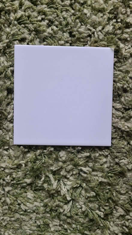 Photo of free 12 glazed white tiles (Curbridge OX29) #2