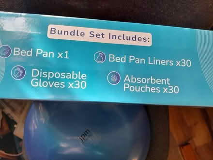 Photo of free Bedpan bundle (new and unused) (SG17 (Shefford)) #2