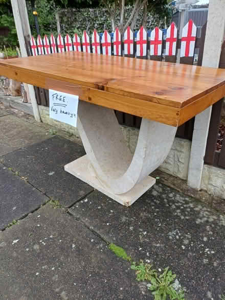 Photo of free Tall table (Ecclesfield S5) #1