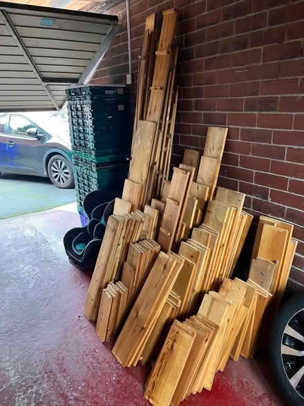 Photo of free Wooden shelving (Withington M20) #2
