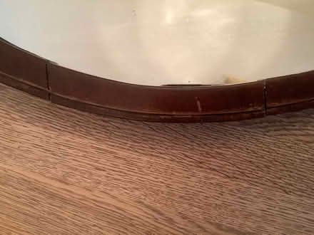 Photo of free Oval mirror in wooden frame (Thorney Leys OX28) #2