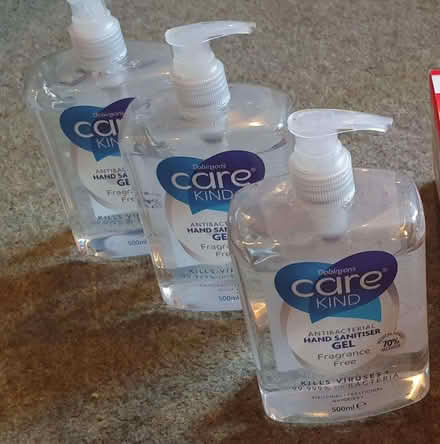 Photo of free Anti Bacterial Hand sanitiser 500ml x 3 (Braintree CM7) #2