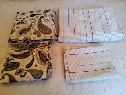 Photo of free Ikea super king duvet covers (Cherry Orchard) #1