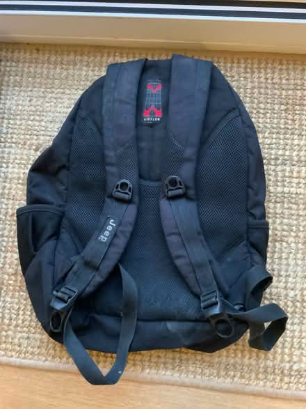 Photo of free Black Jeep backpack (Cheadle Hulme SK7) #3
