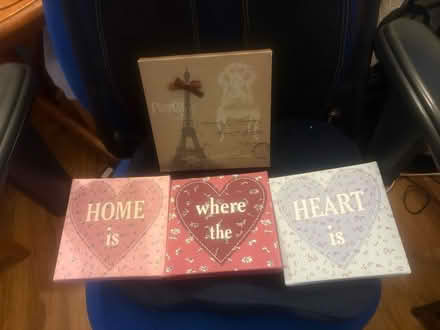 Photo of free Canvas wall art- 3 piece (Chatham) #1