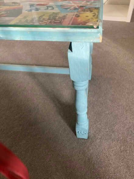 Photo of free Solid Wood coffee table upcycled (Hampton Hill) #2