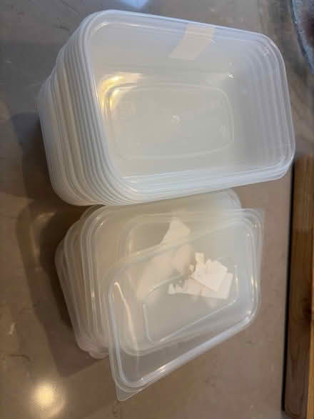 Photo of free 15 takeaway containers (Chiswell Green) #1