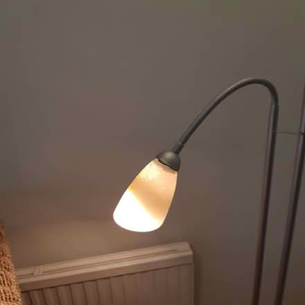 Photo of free Silver floor lamp (Woolton L25) #1