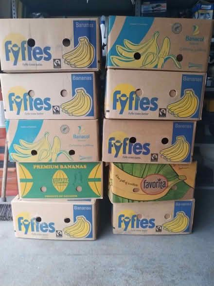 Photo of free Banana boxes (Penrith CA11) #1