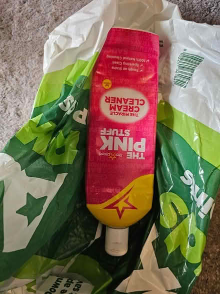 Photo of free Pink Stuff cleaner (Ilford, IG1) #1