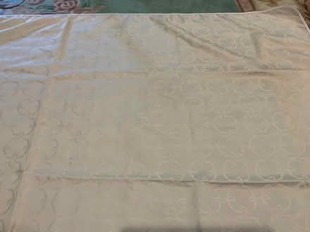 Photo of free Cream tablecloth (East Palo Alto) #2