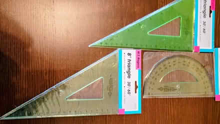 Photo of free 2 Triangles and Protractors (Brooklyn, Kings Plaza Vicinity) #2