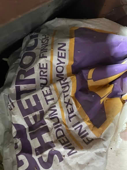 Photo of free Sheetrock Finish - half bag (Wellington West) #1