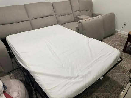 Photo of free Auto reclining sectional/pullout (a mile from Mashpee Commons) #3