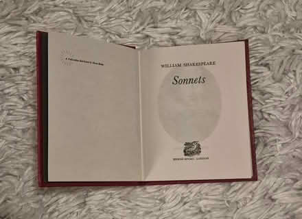 Photo of free William Shakespeare Sonnets (Leigh Park PO9) #2