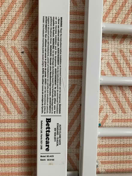 Photo of free Safety gate (Penylan CF23) #2