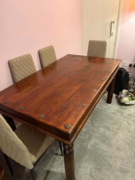 Photo of free Large wooden table (TW15) #1